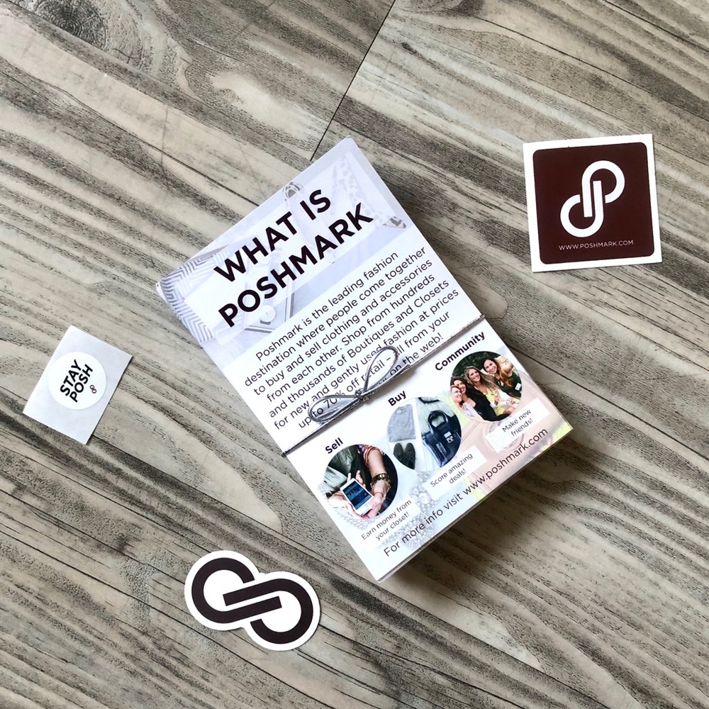 Multi Pack Set of Poshmark Invitation Referral Cards